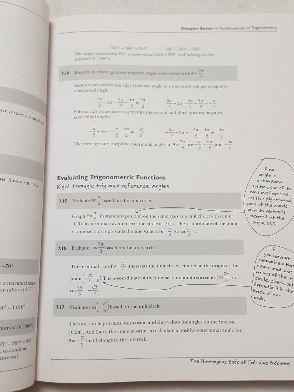 Calculus Help Book - Picture 12 of 16